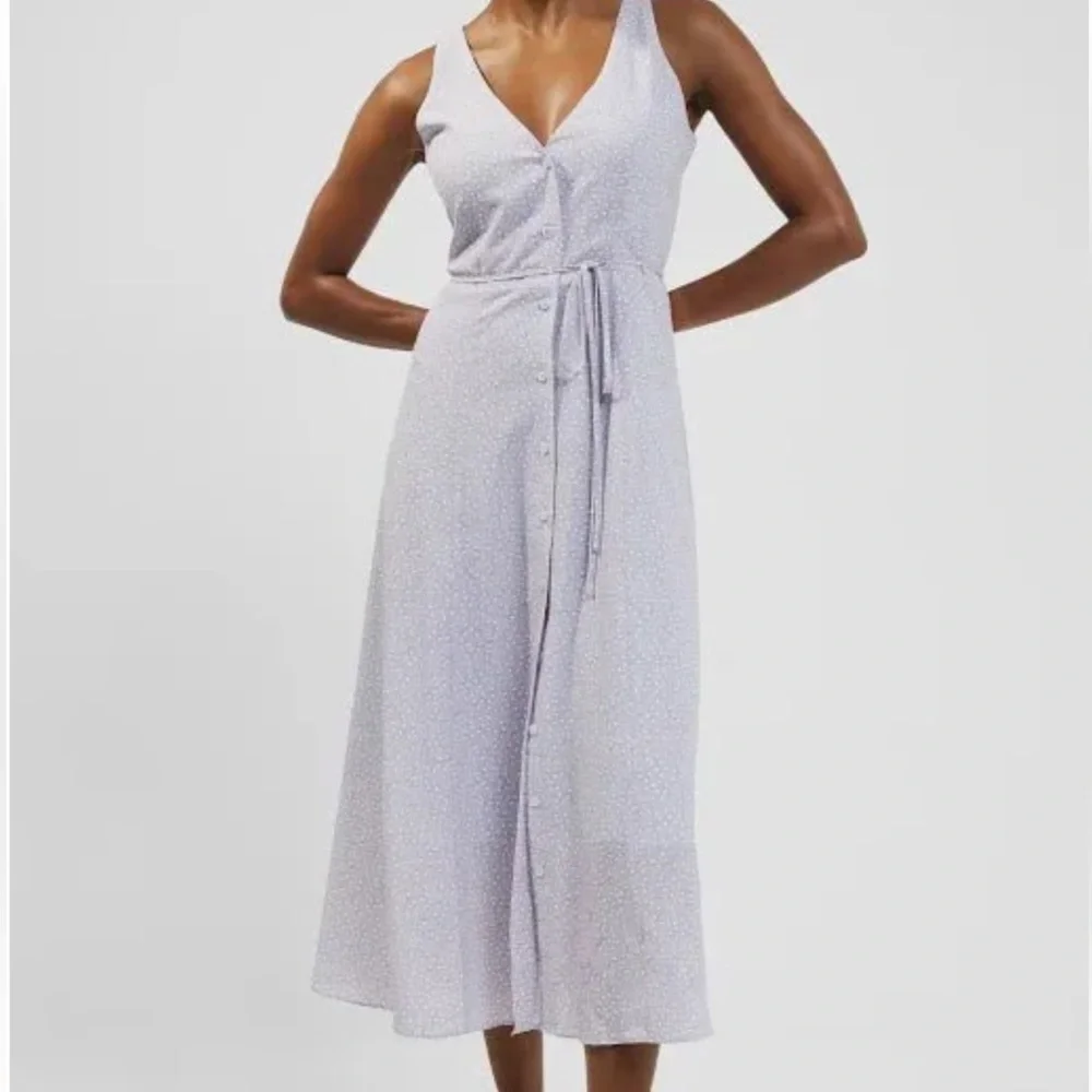 FRENCH CONNECTION Elao Verona Dress Forget Me Not sz 6 - Picture 2 of 6
